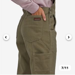 Patagonia Hemp Workwear Overall Green